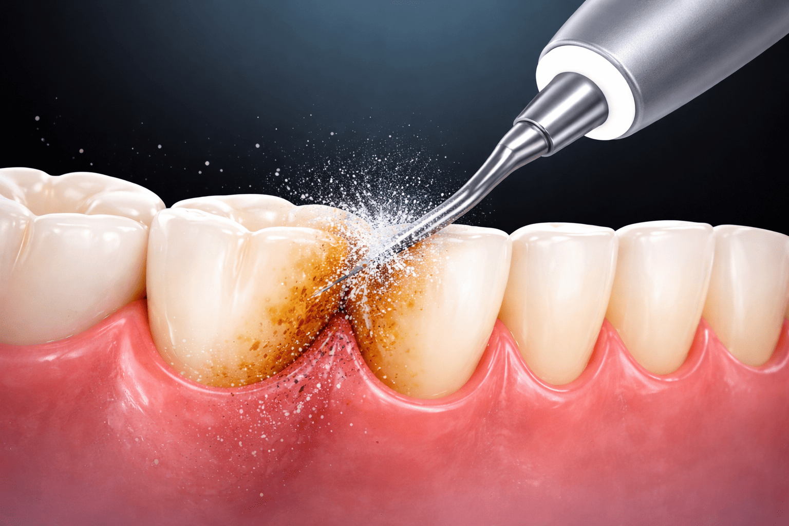 Ультразвуковая чистка зубов
